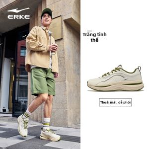 Erke | Giày Dép Bố Đế Dày Thoáng Khí