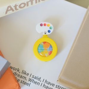 New Expandable Artistic Bookmark Creative Stationery Practical Supplies for Art Students Hand-drawn Palette Design