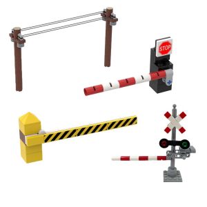 Đồ Chơi Khối Xây Dựng Cột Thép Dây Điện Cột Thép Chạy Trên Đường Sắt Cột Thép Tăng Giảm Mô Hình Đồ Chơi Cho Người Lớn