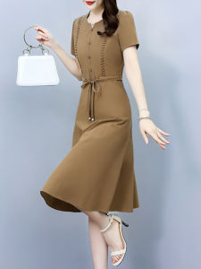 DAIXIANGFEIZI | Slimming Small Fit A-Line Womens Dress