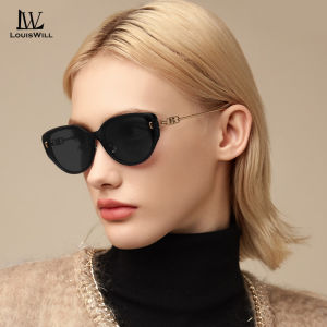 LouisWill Fashion Sunglasses Retro Cat Eye Sunglasses Women Mens Driving Sunglasses UV400 Sun Protection Sunglasses Shopping Travelling Cycling Riding Running Fishing Sunglasses