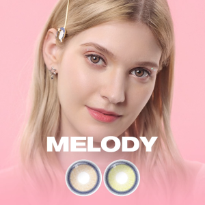 [Melody Series] Magister Contact Lenses with Power(0.00~-6.00) /1Pair(2Pcs) Contact Lens Brown Color Lens Original Korea Lens