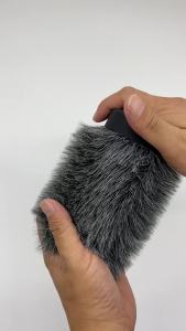 Mic Pop Filter Dead Cat Outdoor Windproof Artifical Fur Windscreen Shield for Rode Ntg3 For Me66 MKH416 418 for Sony 670 678