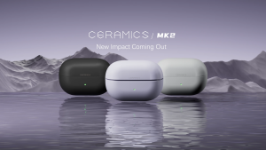 CERAMICS MK2 True Wireless Earbuds 40dB Active Noise Cancelling Earphones Bluetooth 6.0 Hi-Res LDAC IPX4 Sweat Resistant 45H Playtime HD Mics Game Mode Dual Connectivity