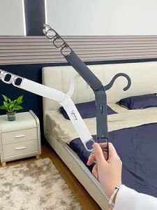 1PCS Multifunctional Folding Plastic Coat Hanger Travel Portable Hotel Indoor Drying Clothes Hanger