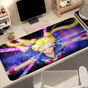 Bandai | Kawaii S-Sailor Moon Hoạt Hình Miếng Lót Chuột Anime Để Bàn Có Đế Cao Su Bàn Phím Game Thủ Có Tựa Cổ Tay Dành Cho Máy Tính Chơi Game