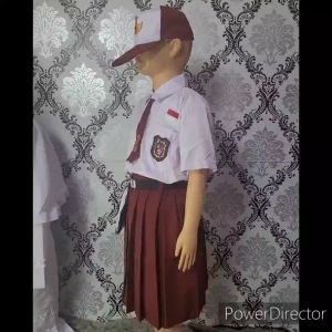 Termurah!!! Baju Putih SD Laki-Laki Pendek & Setelan Seragam SD Lengkap