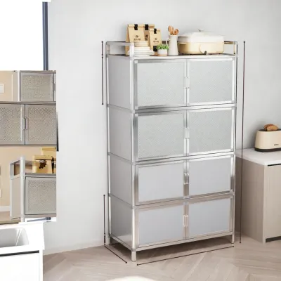 Multifunctional Aluminum Storage Cabinet