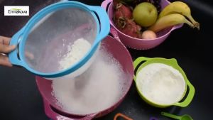 Bộ 10 món nhà bếp Đa Năng tiện dụng: Thau rổ rây bột Muỗng đo lường...Rainbow Bowl - 10 pcs Set Sweet Color Mixing Bowl Plastic