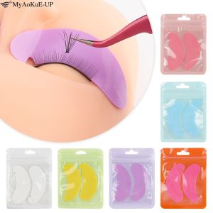 10 Đôi Miếng Dán Mắt Silicon Có Thể Tái Sử Dụng Cho Việc Nối Mi Miếng Dán Dính Dưới Mắt Bộ Combo Dụng Cụ Trang Điểm