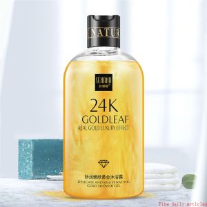 น้ำยาอาบน้ำทองคำ 24K ล้างลึก หอมสดชื่น น้ำยาอาบน้ำสำหรับผู้ชายและผู้หญิง ผลิตจากจีน