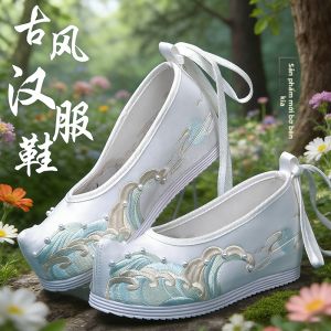 JIFANPAUL | Giày Nữ Thêu Phong Cách Trung Quốc Cho Trang Phục Cổ