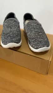 Sepatu Sneakers  Wanita Import  Kanvas   JS221 Sepatu Import Tanpa Tali Wanita Kasual Sneaker Kanvas Tanpa Tali (+Box) Import