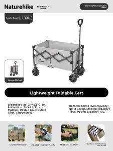 NatureHike | Folding Portable Camping Wagon