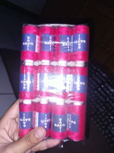Benang BAKTI Pink Fanta Benang 500 yard 12 pcs benang kuat padat