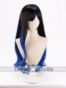 Lincoln สีขาว สีหิน คอสเพลย์วิกผมgradient การย้อมสี เครื่องแต่งกายอุปกรณ์เสริมstage Performance Partyตกแต่งฮาโลวีนessential