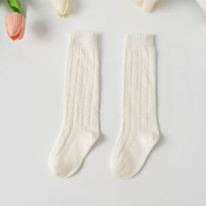 ฤดูร้อนตาข่ายถุงเท้าเด็กเด็กวัยหัดเดินเด็กทารกเข่ายาวสูงBreathableถุงเท้าHollow Outผ้าฝ้ายนุ่มทารกSockenสําหรับ 0-8Years