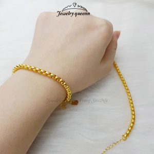 Lắc Tay Nữ Titan Không gỉ Kiểu Dáng Dây Hộp Thiết Kế Thời Trang Vòng Tay Dây Công Nhỏ Xinh | Jewelry Queen L30LC