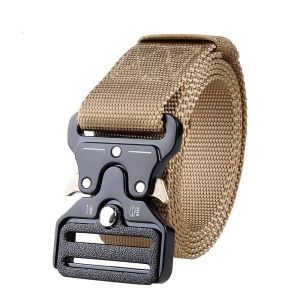 Ikat Pinggang Tactical Outdoor Gasper Besi Sabuk Kanvas