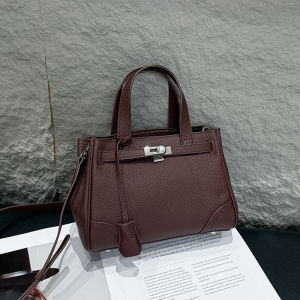 MEIFEI | Versatile Leather Handbag Removable Insert Cowhide Crossbody Bag