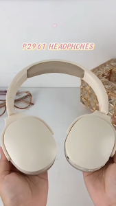 P2961 Wireless Bluetooth Headphone Over Ear HIFI Stereo Headset True Sports With Earphone TF/AUX