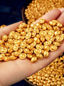 BINYUE | Solid Golden Mini Wealth-invoking Ornament
