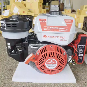 เครื่องยนต์เบนซิน 8.5 แรงม้า รุ่นเฟืองทด Tomitsu รุ่น 223CC