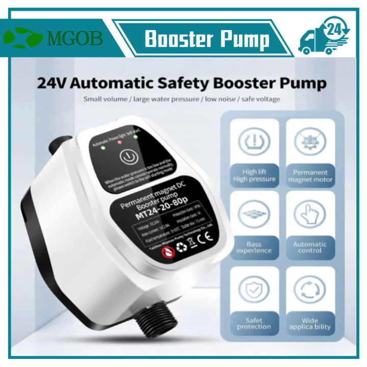 MGOB Water Pump Shower Water Booster Pump Pressure Washer Pump 100w Auto for Home Water Pump