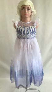 Kostum Frozen 2 Dua Elsa 29 Putih Ungu Dress Baju Anak Tangan Geber Reiko Store