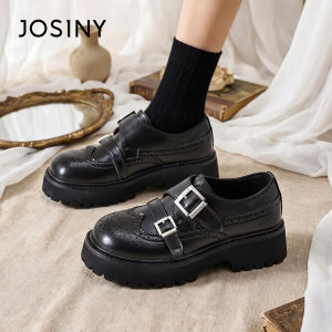 Josiny | Spring New Chunky Leather Loafers