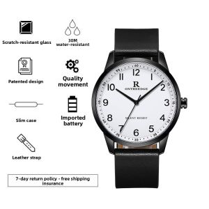 RUIZHIYUAN | Silent Waterproof Shockproof Student Watch