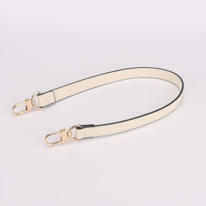 Black Leather Shoulder Strap for Handbag Underarm Single Shoulder Sling Bag Strap Replacement Accessory for Women Piekeys