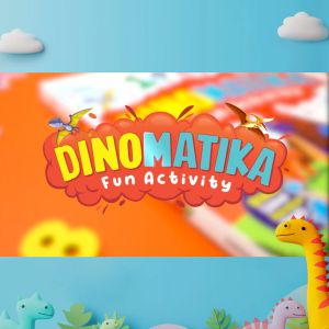 Dinomatika Fun Activity - Belajar Matematika Dengan Cara Seru - Buku MTK Mudah