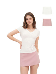 Low-waist Figure-fitting A-line Skirt