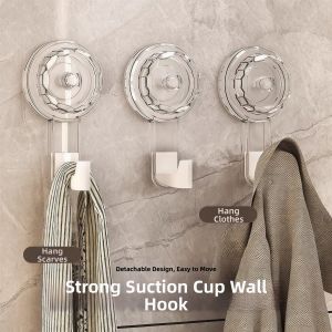 NAIFUNA | No Drill Strong Load Bearing Vacuum Markless Hooks