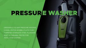 Greenfield Self Priming Pressure Washer 110bar - Power Tools/Home Improvement