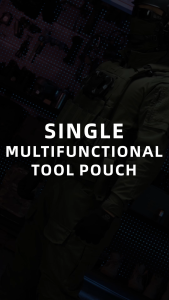 IDOGEAR Tactical Single 556 Mag Pouch Multifunctional M4 Mag Holder Detachable Flip Top Lightweight Tactical Tool Pouch 35133