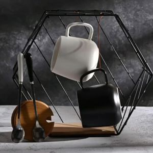 Matte ceramic mug mug with lid spoon water cup office coffee cup milk cup Couple coffee cup black white coffee cup