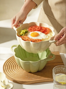 MODERN SWEETHOME | Creamy Style Soup Bowl Home Kitchenware