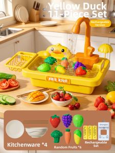 XIDIQI | Safe Kitchen Playset Water Toys For Boys And Girls