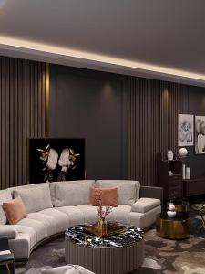 PARSA | Luxurious Brass Chandelier Modern Simplicity Northern European