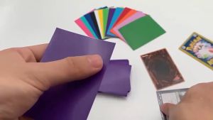 100pcs TCG Cards Sleeves  Kartu Card Sleeve 63*90mm