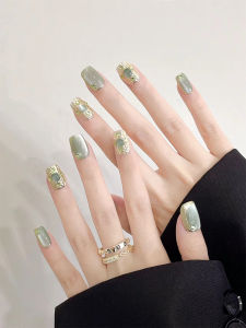 Lilynail Wizard of Oz Hand-Worn Nail Summer Fresh Manicure Bucheriti Jade Cat Eye Nail Sticker