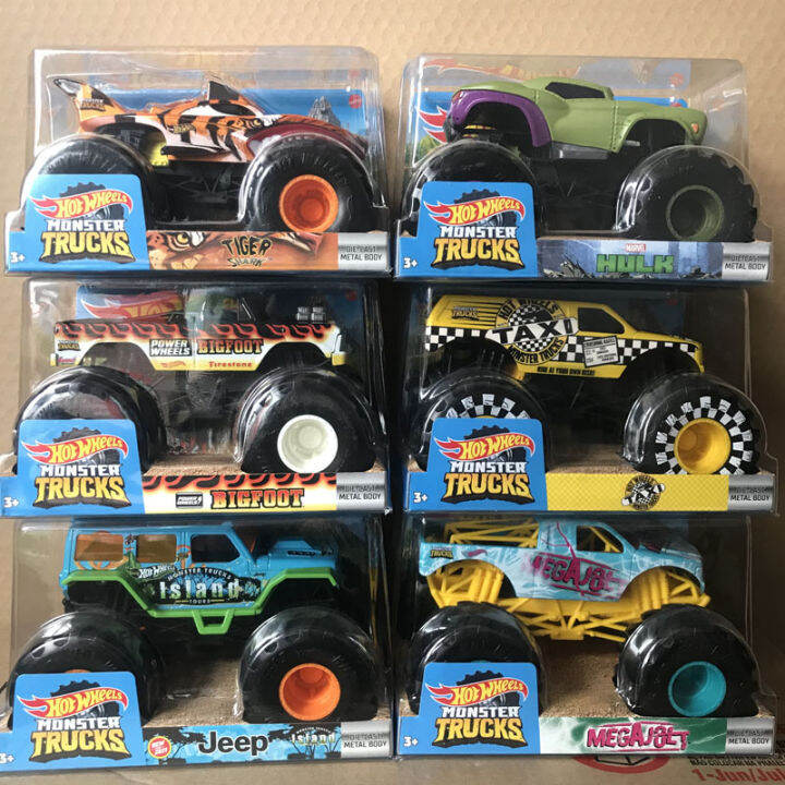 Hot Wheels Wild Monster Truck 1:24 Large Series Fyj83 Monster Truck off ...