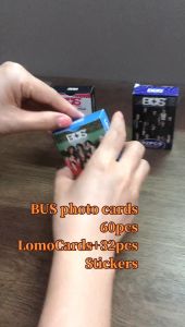 สติ๊กเกอร์ bus 420 ชิ้น การ์ด bus แท้ Photocards เพราะคุณฉันส่องแสง 2024 การ์ด LOMO ทีมผู้ชาย Debut ใหม่ bus because of you i shine sunsu x bus