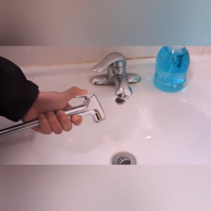 [Free Shipping+COD]Bidet for toilet complete set Silver Durable stainless steel Powerful supercharging design Explosion-proof leak-proof Universal interface. bidet spray toilet set bidet stainless steel bidet head only bidet set