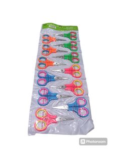 Gunting Warna Safari Brand 1 Renteng/12 pcs