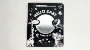 Hello Baby Mirror (High Contrast) Board Book For Babies & Toddlers To Learn