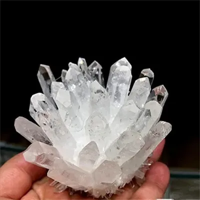 1pc Natural Raw Quartz White Clear Crystal Cluster Healing Stones Crystal Point Specimen Home Decoration Raw Crystals