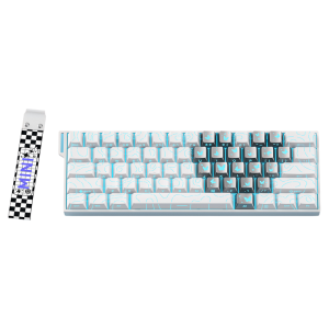 Bàn phím không dây AULA Mini 60 trục từ tính chế độ chơi game 3 trong 1 chuyên dụng cho FPS